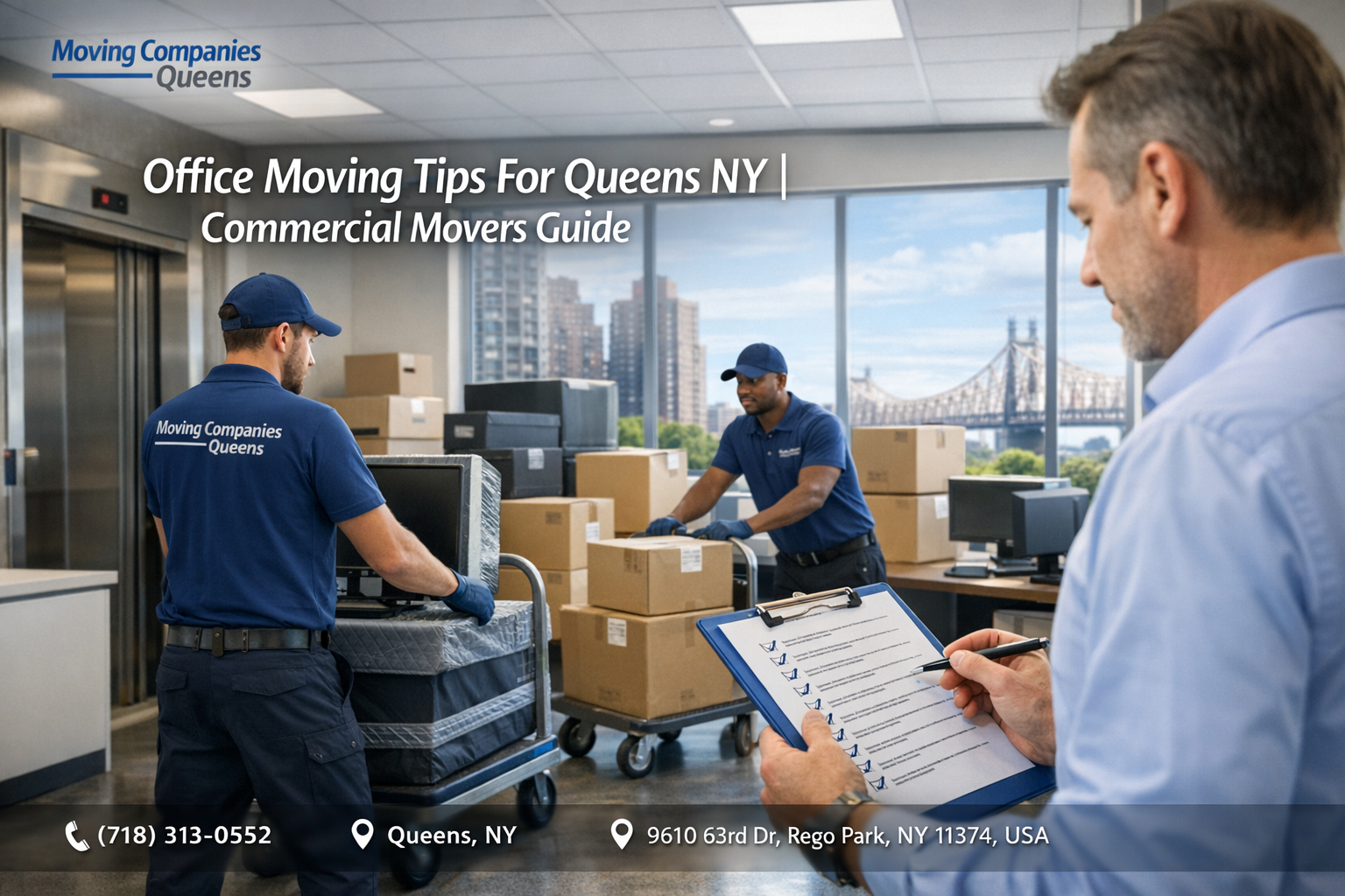Office Moving Tips for Queens NY: How to Relocate Your Business Without Downtime 1